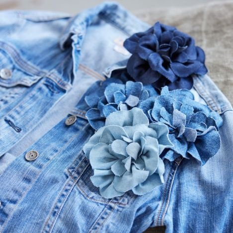 Create Denim Flowers