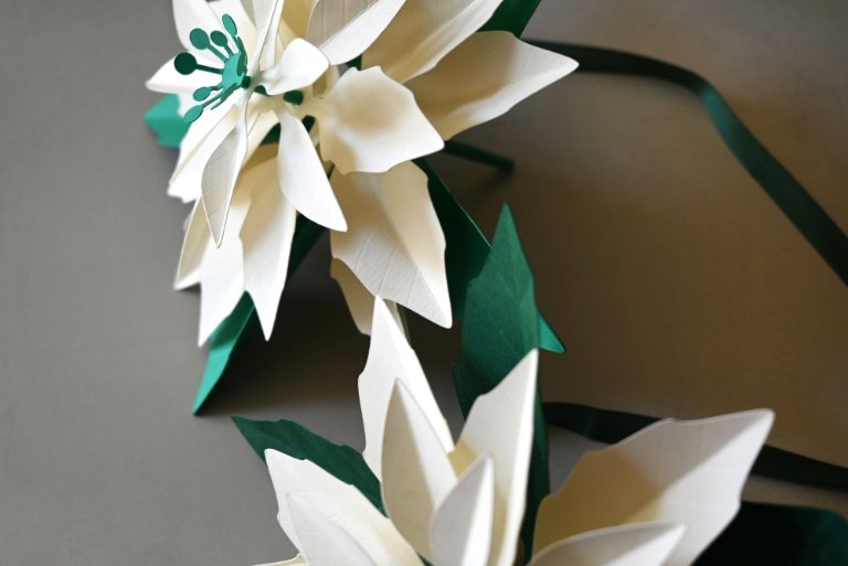 Paper Poinsettia: Timeless Floral Elegance for Any Season