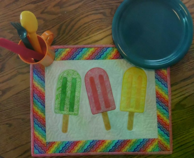 How To Digitize Summer Placemats, Part 2 - Precutting Applique Fabric Pieces