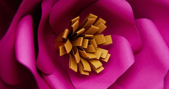 Crafting Paper flower