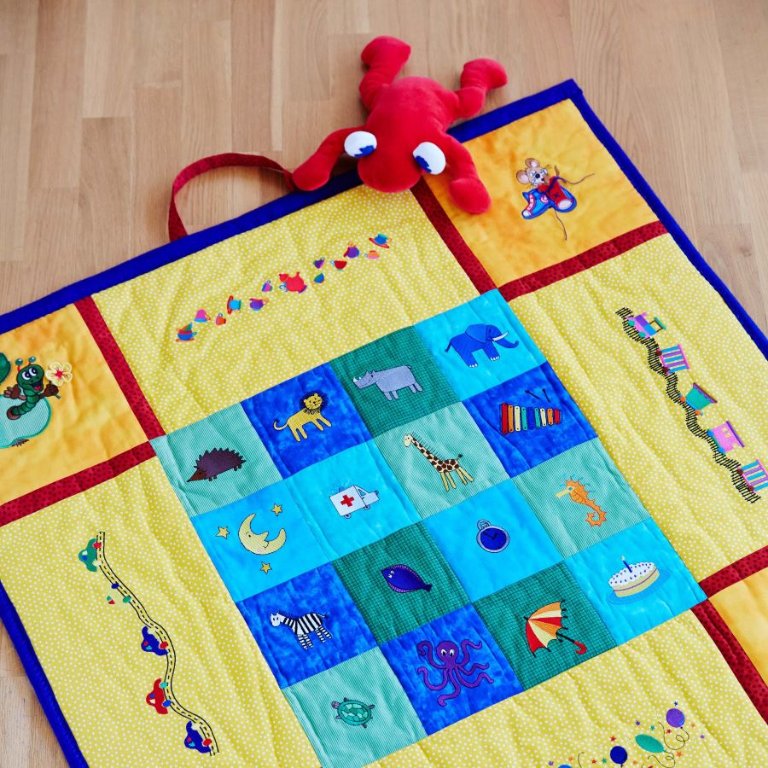 Embroidered Playmat and Bag - Tips & Hints