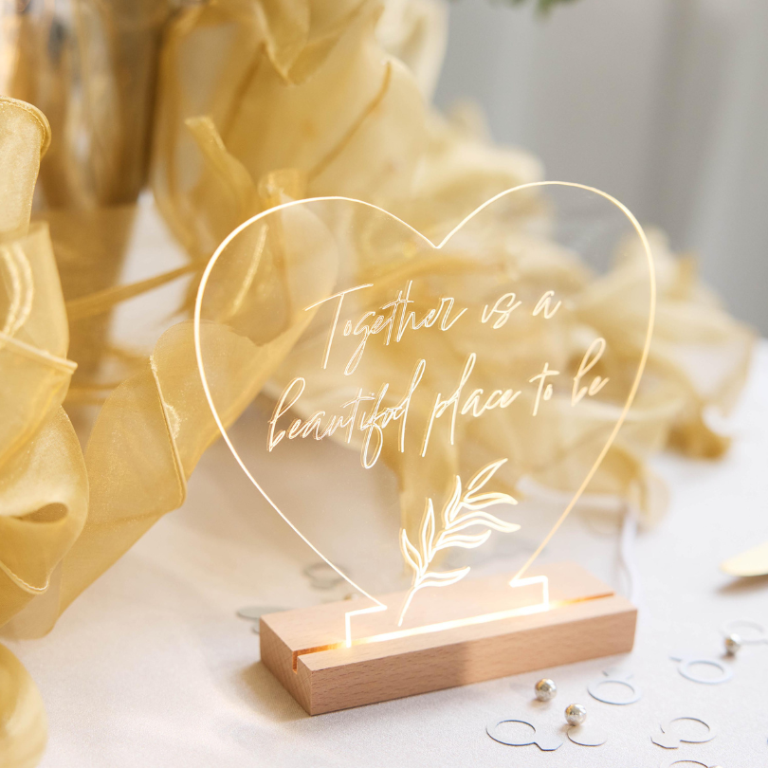 Create an Engraved LED Light Sign