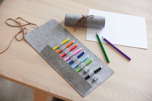Stylish and Practical: The Ultimate Roll-Up Pencil Holder