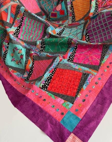 A Wonky Texture Quilt