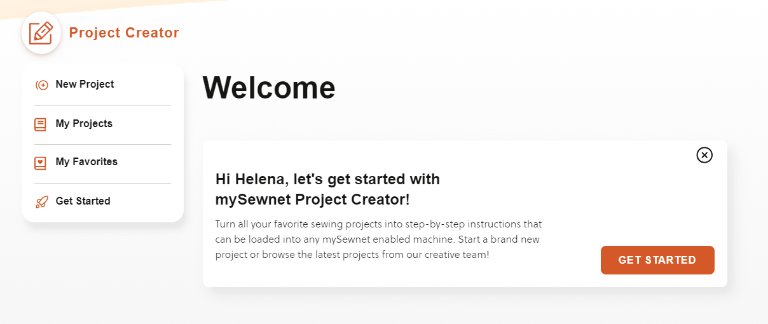 mySewnet Project Creator
