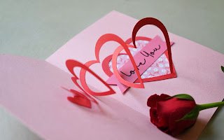Valentine's Spiral Heart Card