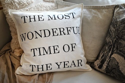 Winter Pillow Cushion: Cozy Up Your Holiday Decor