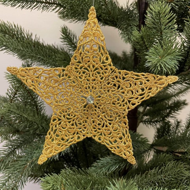 Encore Christmas Lace Star