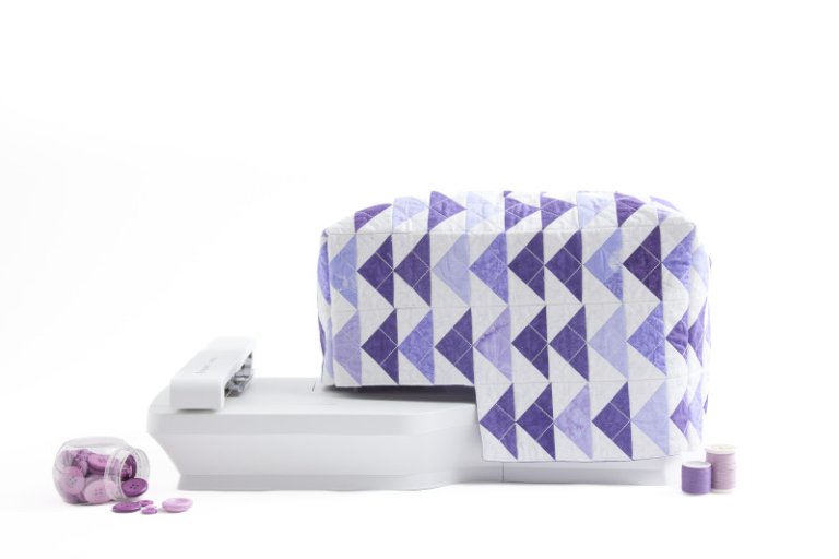 Sewing Machine Cover: Beginner-Friendly Designer Quartz Quilt Block Project