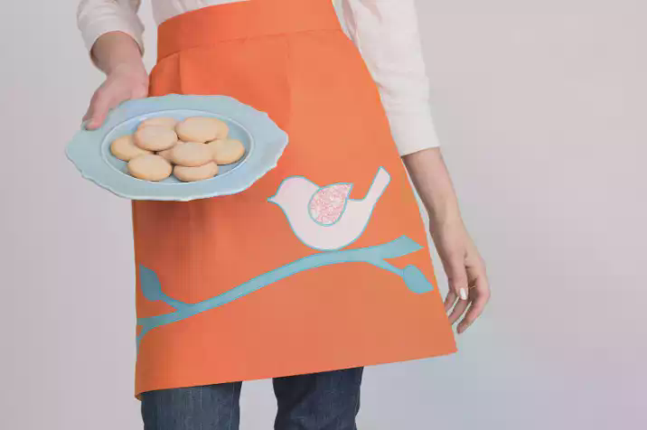 Birdie Appliqué Apron