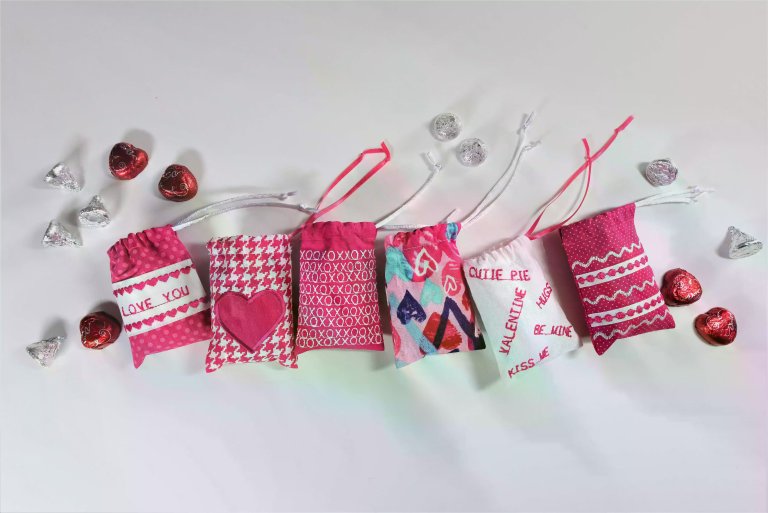 Valentine Candy Bags