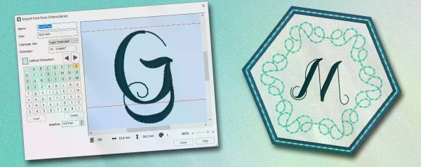 Import Fonts To Embroidery Software