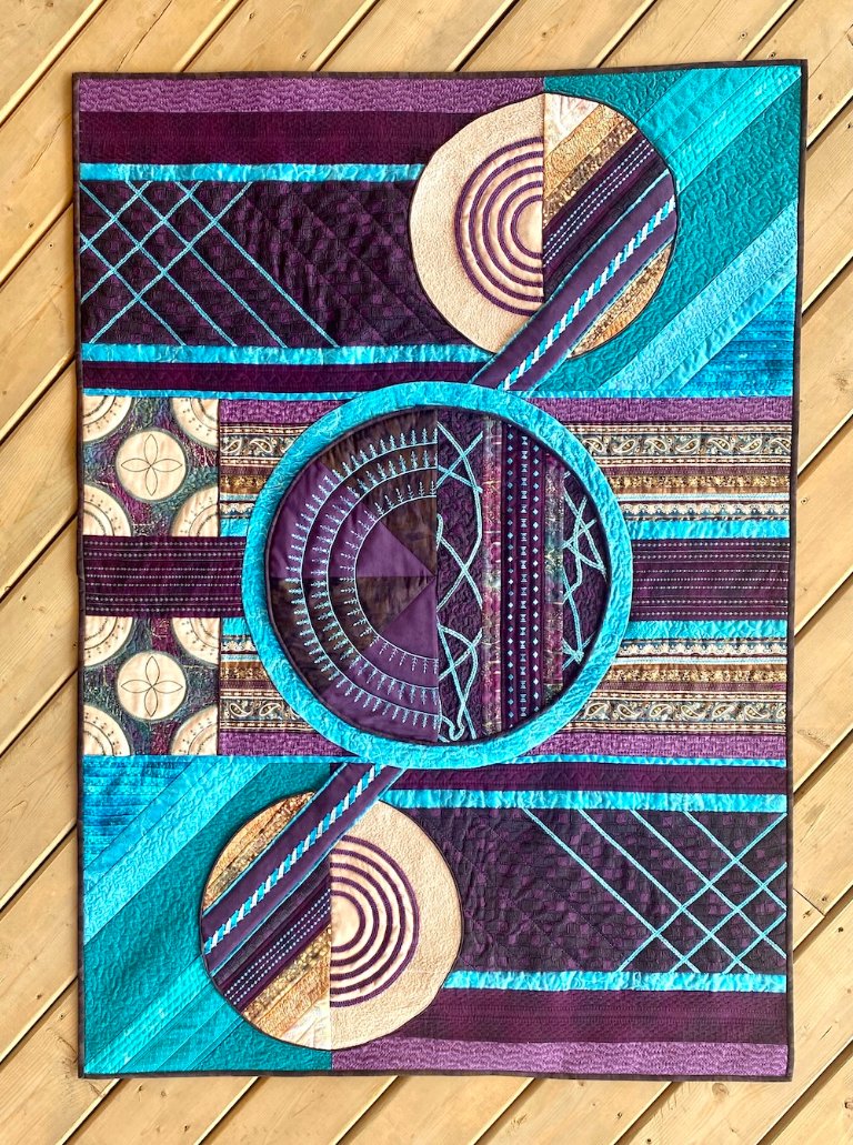 Mystical Whimsy Quilt Block