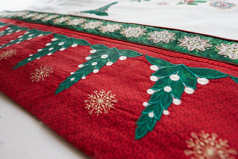 Sparkling Holiday Quilt