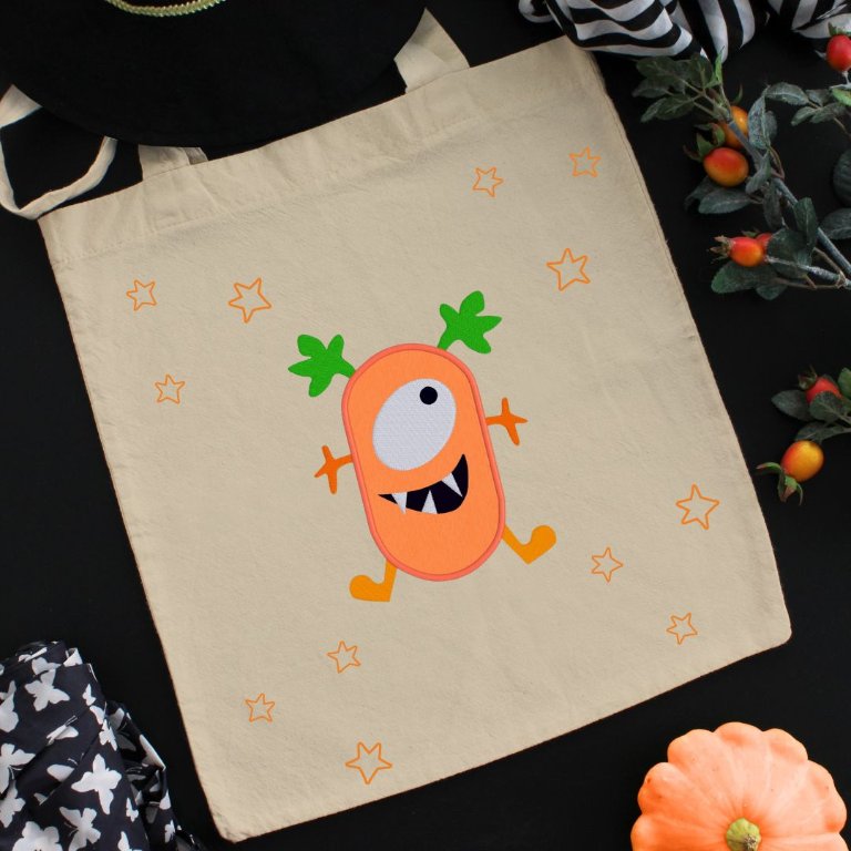 Day 5 of Monsters: Pumpkin Phil - The Cheeky Harvest Monster!