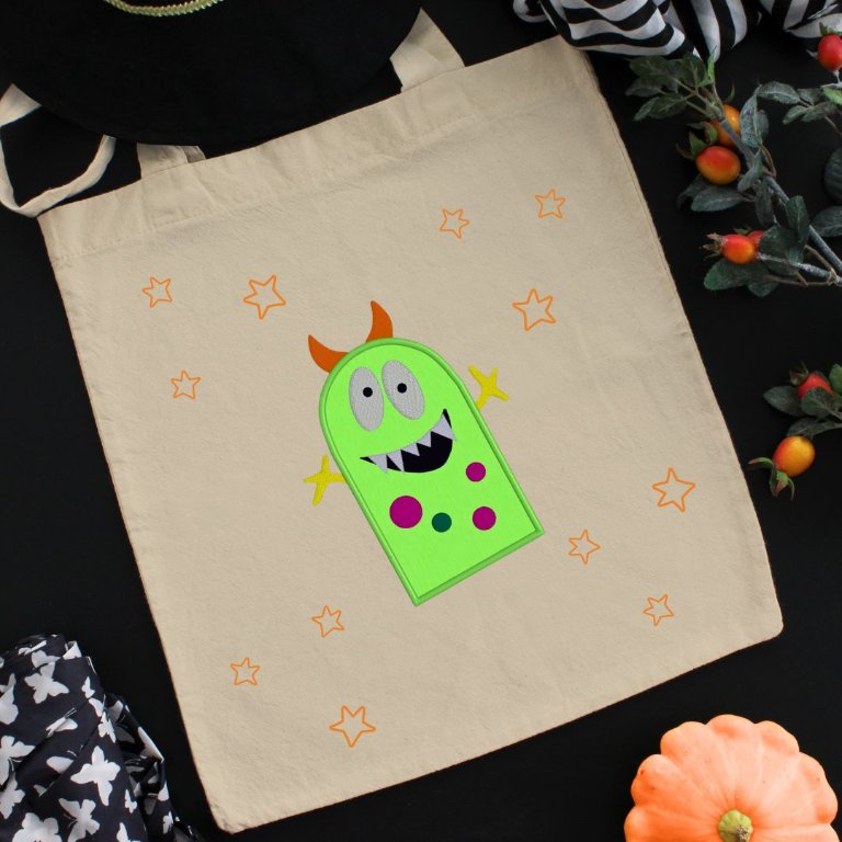Day 1 of Monsters: Meet Dottie Fangster: The Polka-Dot Mischief Maker!