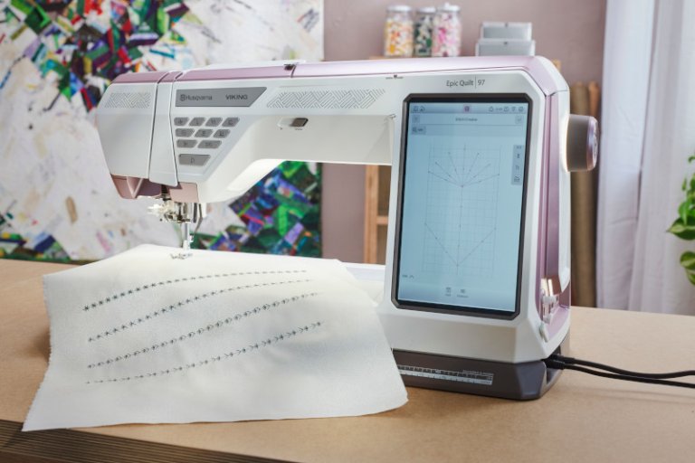 Stitch Creator™ on HUSQVARNA® VIKING® Sewing Machines