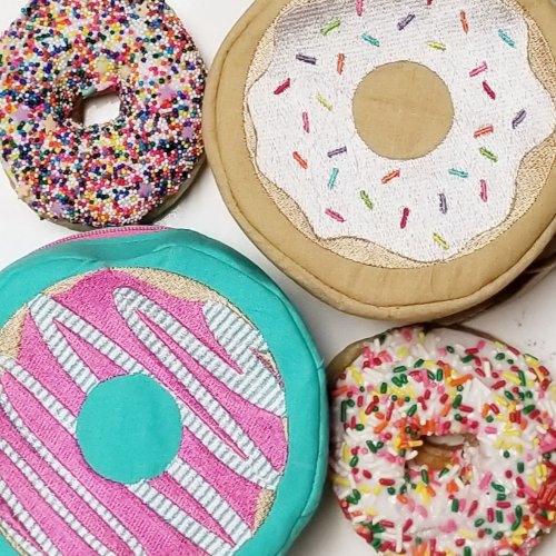 Back to School Cool: Donut Pouches!