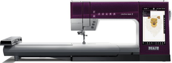 pfaff creatieve icoon 2 machine