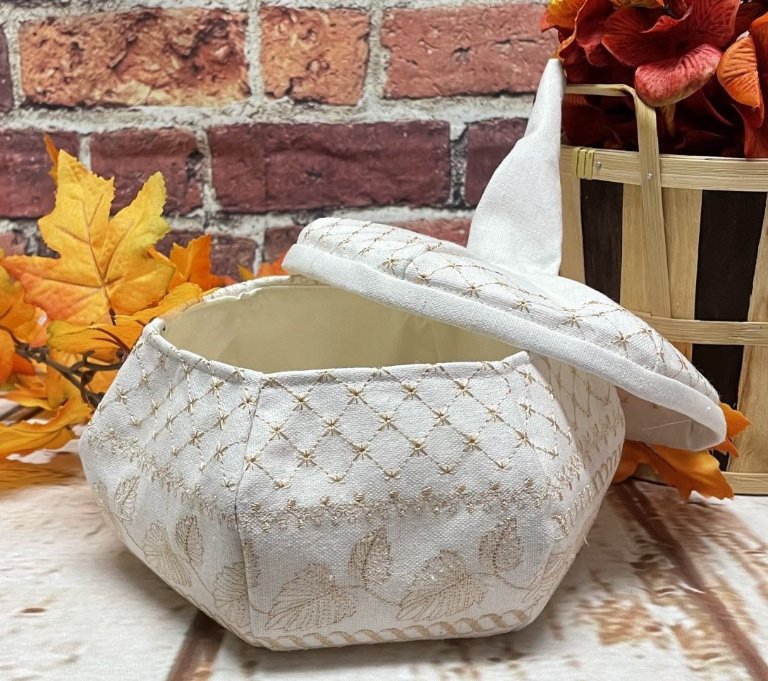 Tips & Hints for Creating a Lidded Fabric Pumpkin Bowl